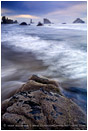 Ocean of Noise Stock Image, Bandon, Oregon 