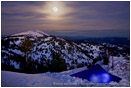 Moon Camp Stock Image, Siskiyou Range, Oregon
