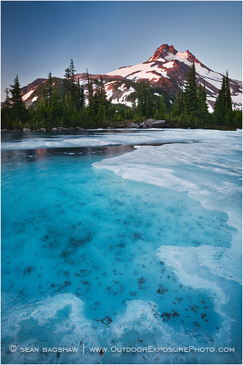 Summer Comes Late Print, Mt. Jefferson Wilderness, Oregon