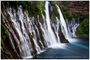 Burney Falls Stock Image, Northern California