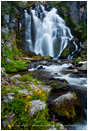 Kings Creek Falls Stock Image, Lassen National Park, California