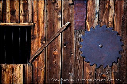 Remnants Stock Image, Bodie Ghost Town, California