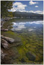 Royalty Free Stock Photo: Thielsen Reflection, Diamond Lake