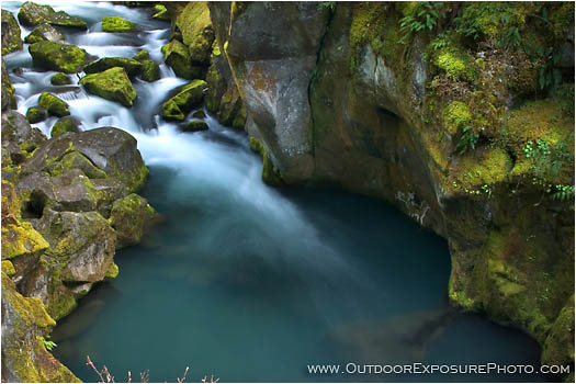 Print: North Umpqua Above Toketee