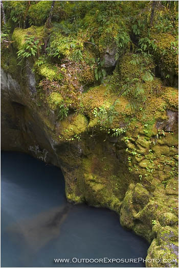Royalty Free Stock Photo: North Umpqua Above Toketee II