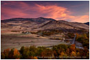 Fall Sunrise On Grizzly Peak Stock Image, Ashland, Oregon