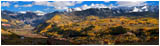 Telluride Colorado Panorama Stock Image, Telluride, Colorado