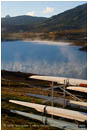Rowing Shells at Emigrant Lake Stock Image Ashland, Oregon