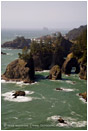 Natural Bridges 2 Stock Image Oregon Coast