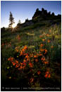 Rabbit Ear Rocks Stock Image Southern Oregon