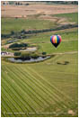Hot Air Balloon Midflight 2 Stock Image Montague, California