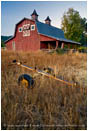 Old Red Barn Stock Image Ashland, Oregon