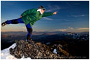 Pointing the Way Stock Image Siskiyou Mountains, Oregon