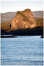 Beacon Rock Stock Image Columbia River, Oregon