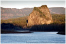 Beacon Rock 2 Stock Image Columbia River, Oregon