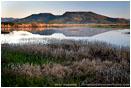 Table Rock Reflection 2 Stock Image Medford, Oregon