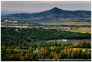 Roxy Ann Butte over Rogue Valley Stock Image Talent, Oregon
