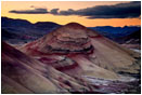 Painted Hills 8 Stock Image Wheeler County, Oregon