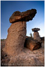 Balanced Rocks Stock Image Madras, Oregon
