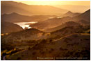 Sunset from Greensprings Stock Image Ashland, Oregon