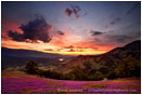 Greensprings Sunset 5 Stock Image Ashland, Oregon