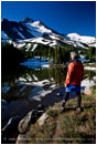 Looking at Mt. Jefferson Stock Image Oregon Cascade Range