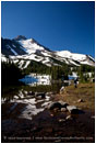 Backpacking Mt. Jefferson Wilderness 2 Stock Image Oregon Cascade Range