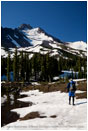 Backpacking Mt. Jefferson Wilderness 4 Stock Image Oregon Cascade Range