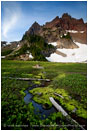 Three Fingered Jack 2 Stock Image Mt. Jefferson Wilderness, Oregon