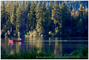 Manzanita Lake 3 Stock Image Lassen Volcanic National Park, California