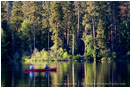 Manzanita Lake 4 Stock Image Lassen Volcanic National Park, California