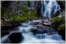 Kings Creek Falls 3 Stock Image Lassen Volcanic National Park, California