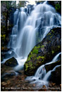 Kings Creek Falls 5 Stock Image Lassen Volcanic National Park, California