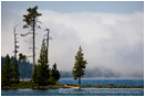 Waldo Lake 2 Stock Image Cascade Mountains, Oregon
