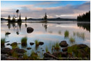 Waldo Lake 15 Stock Image Cascade Mountains, Oregon