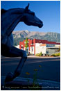 Frontier Town 4 Stock Image Joseph, Oregon