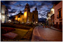 Basilica At Dawn Stock Image, Guanajuato, Mexico