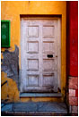 Guanajuato Door Study 1 Print, Mexico