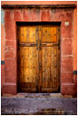 Guanajuato Door Study 9 Print, Mexico