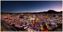 Guanajuato Dawn Panorama Print, Guanajuato, Mexico