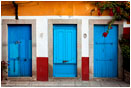 Guanajuato Door Study 11 Print, Mexico