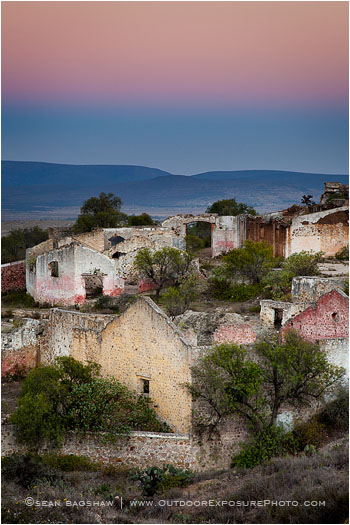 Mineral de Pozos Ruins Print, Mexico