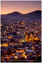 Guanajuato Blue And Gold Stock Image, Mexico