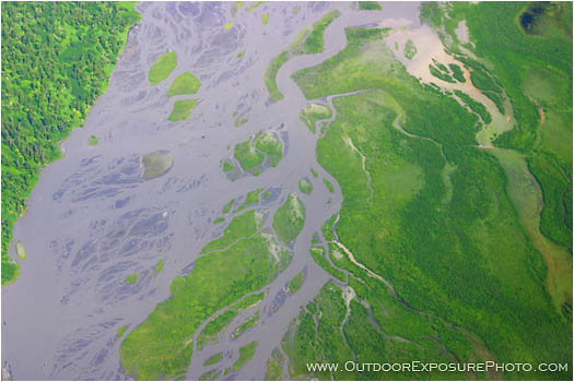 Print: Braided River