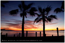 Sea Of Cortez Sunrise 1 Stock Image, Baja, Mexico