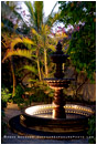 Garden Fountain 1 Stock Image, Baja, Mexico