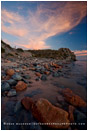 Punto Gordo Sunrise Stock Image, Baja, Mexico