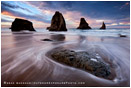 Pastel Sea Print, Bandon, Oregon