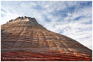 Checkerboard Mesa 2 Stock Image, Zion National Park