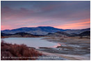 Emigrant lake Sunset III Stock Image, Ashland, Oregon